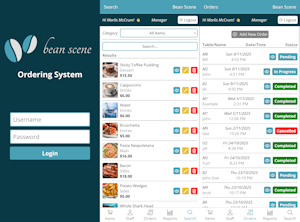 Bean Scene Reservation Homepage